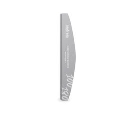 Andreia HALFMOON BUFFER 100/180, Lime à ongles ergonomique demi-lune, Grammage 100/180 pour ponçage et lissage durable
