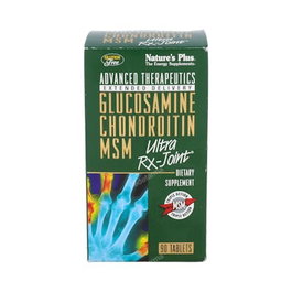 Natures Plus Ultra Rx-Joint (Gluco-Chondr MSM) 90 Comprimés Complément Articulaire Glucosamine Chondroïtine MSM