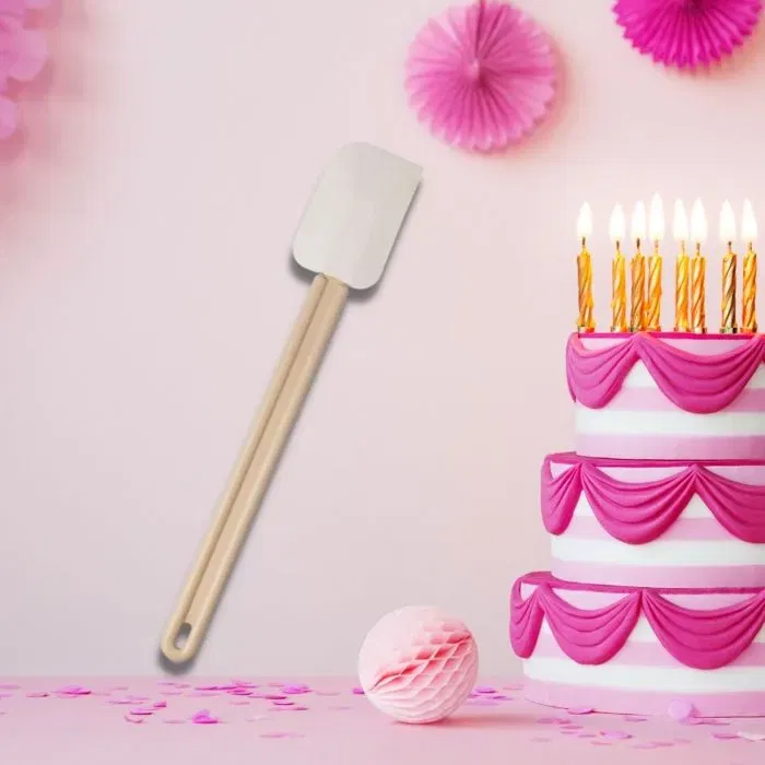 Fackelmann - Ensemble de 2 maryses pour pâtisserie et cuisine - 42 cm - Manche en résine