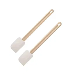 Fackelmann - Ensemble de 2 maryses pour pâtisserie et cuisine - 42 cm - Manche en résine