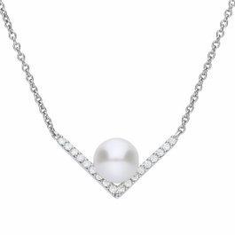 Diamonfire Collier en Argent avec Perle et Zirconite