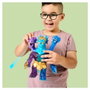 Bandai Figurine Goo Jit Zu King Hydra avec 3 Têtes, Lumières et Son