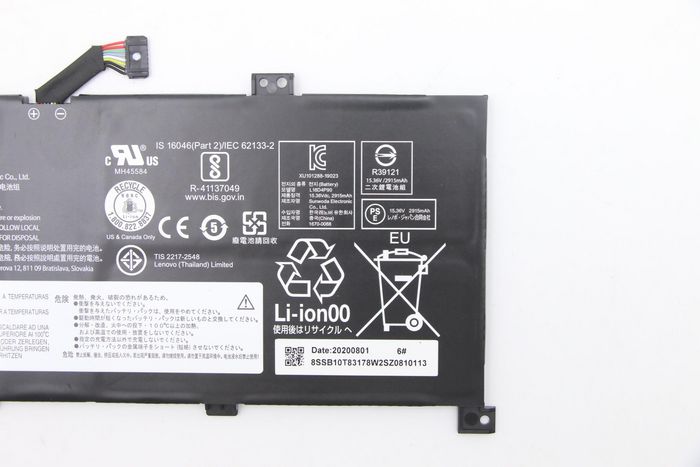 Lenovo Batterie interne lithium-ion 46 Wh, 4 cellules, Noir Lenovo Batterie interne lithium-ion 46 Wh, 4 cellules, Noir