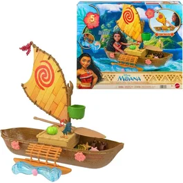MATTEL Disney Princess Vaiana et sa pirogue