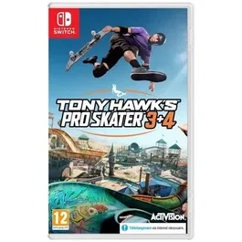 Activision Tony Hawk's Pro Skater 3+4 - Jeu de skateboard pour Nintendo Switch - Joueurs en ligne