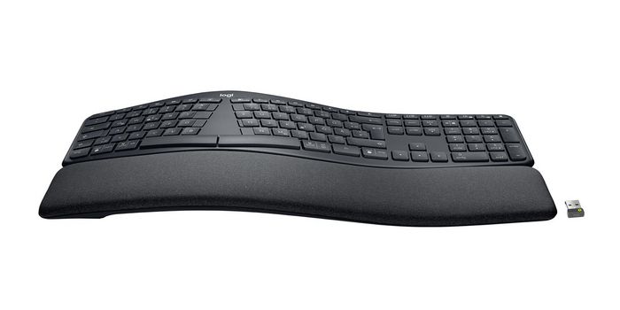 Logitech ERGO K860 Clavier ergonomique sans fil bipartie avec repose-poignet, connectivité Logi Bolt et Bluetooth, compatible Mac et Windows - Clavier azerty français Logitech ERGO K860 Clavier ergonomique sans fil bipartie avec repose-poignet, connectivité Logi Bolt et Bluetooth, compatible Mac et Windows - Clavier azerty français