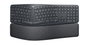 Logitech ERGO K860 Clavier ergonomique sans fil bipartie avec repose-poignet, connectivité Logi Bolt et Bluetooth, compatible Mac et Windows - Clavier azerty français