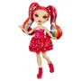 Rainbow High Poupée Mannequin Be Dazzling Vivienne Rouge 28 cm avec Pierres Précieuses Scintillantes et Accessoires
