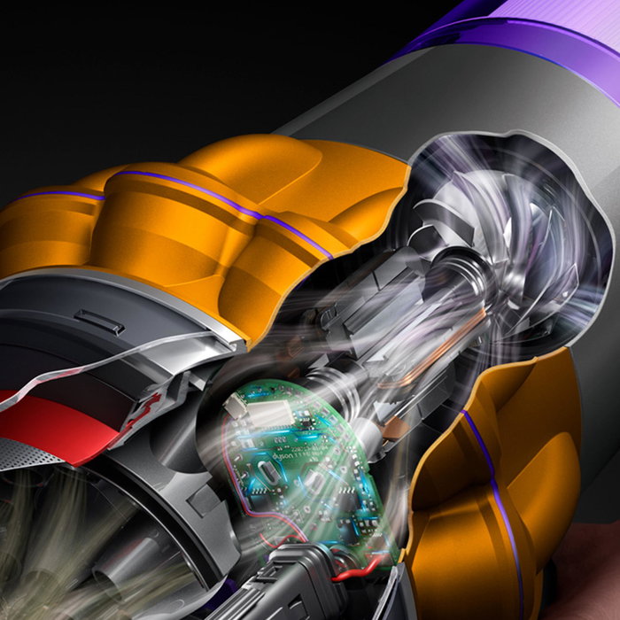 Dyson V15s Detect Submarine Aspirateur Balai Sans Fil Nickel, jaune Dyson V15s Detect Submarine Aspirateur Balai Sans Fil Nickel, jaune