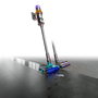Dyson V15s Detect Submarine Aspirateur Balai Sans Fil Nickel, jaune