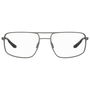 Monture de Lunettes Homme Under Armour UA5007GR80F51 Gris Ø 55 mm