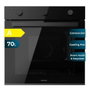 Cecotec Bolero Hexa M236000 Dark Inox Time, Four multifonction 70 L
