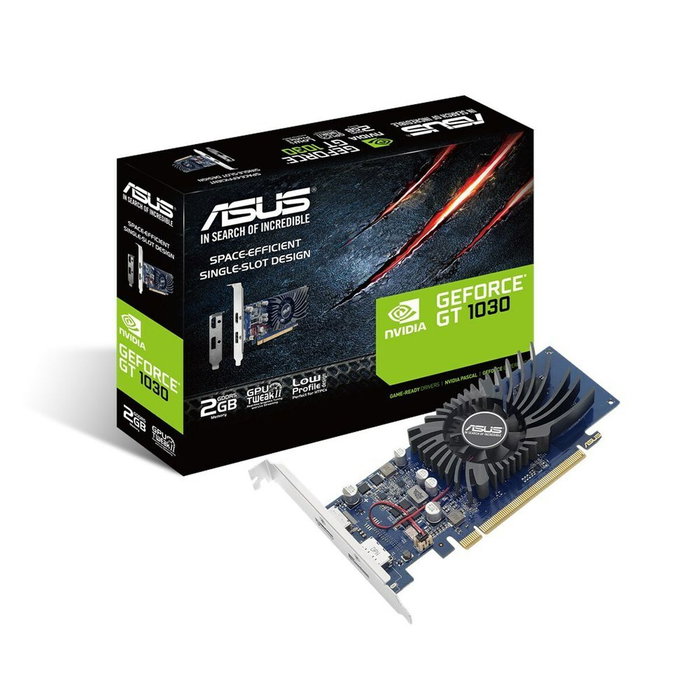 Carte Graphique Asus GT1030-2G-BRK NVIDIA GeForce GT 1030 GDDR5