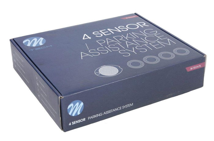 M-Tech Sensors De Parking Cp7 Alouette - Argenté MTECCP7S 4 Capteurs Aide Au Stationnement