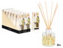 Acorde Mikado Vainilla 30 ml Diffuseur en Verre avec Bâtonnets 20 x 7.5 x 5 cm (Set de 24)