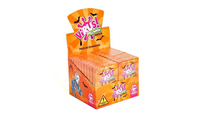 Tranjis Games Extension Virus! Halloween – Jeu de Cartes, Extension Officielle Tranjis Games Extension Virus! Halloween – Jeu de Cartes, Extension Officielle