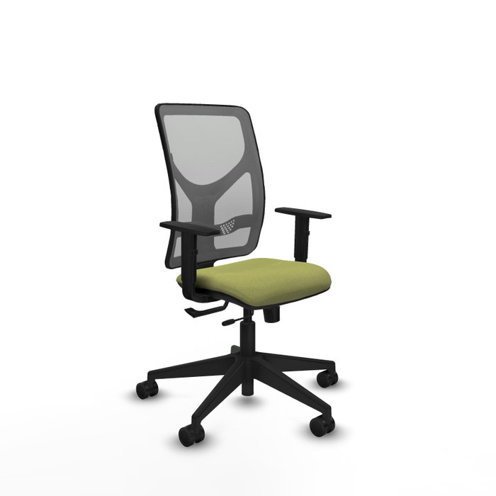 PIQUERAS Y CRESPO Chaise Motilla Synchrone/Traslack Vert olive et Gris PIQUERAS Y CRESPO Chaise Motilla Synchrone/Traslack Vert olive et Gris