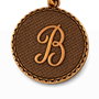 Alex And Ani Bracelet Lettre B Doré