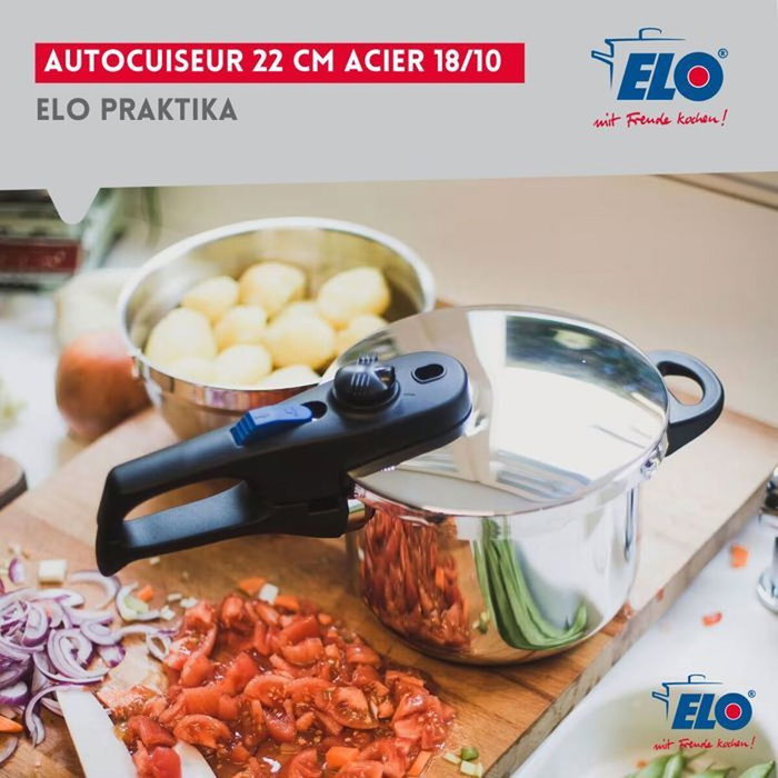 Fackelmann ELO Praktika Autocuiseur vapeur 4L, 22 cm