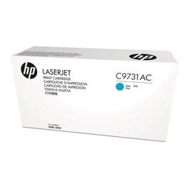 HP Cartouche Cyan 645A C9731AC - Cartouche toner compatible imprimante HP