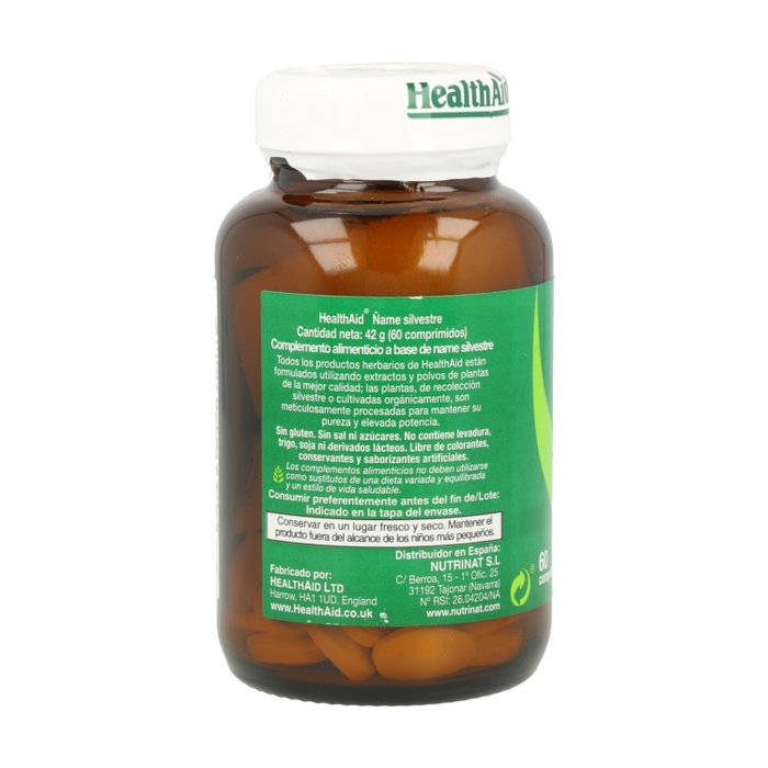 HEALTHAID Ñame silvestre (Dioscorea villosa) 500 mg - 60 Comprimés
