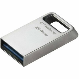 Clé USB Kingston Micro Noir Argenté 64 GB