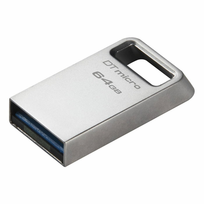 Clé USB Kingston Micro Noir Argenté 64 GB