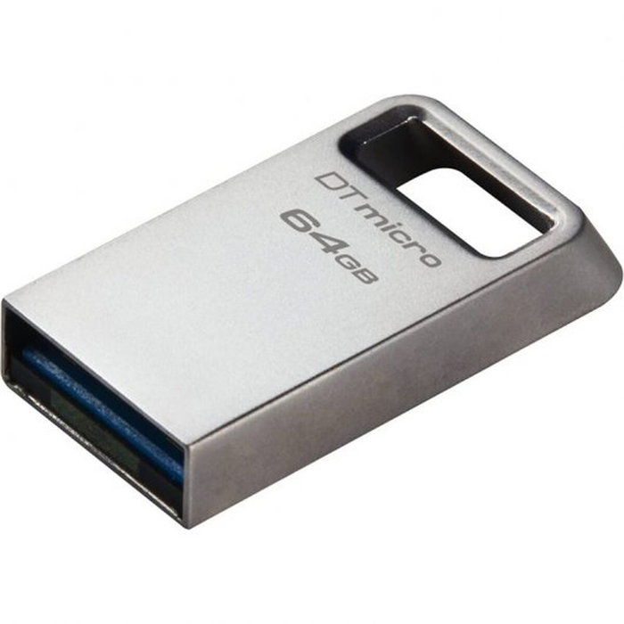 Clé USB Kingston Micro Noir Argenté 64 GB