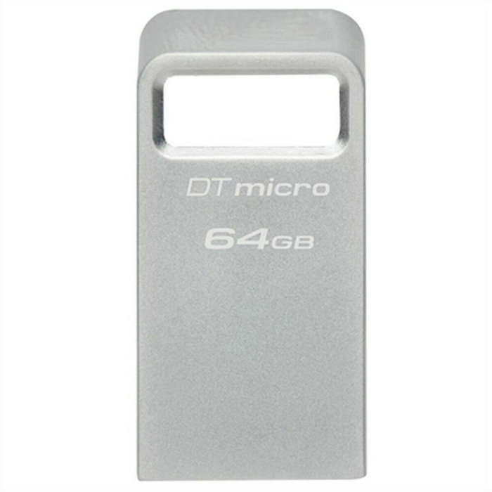 Clé USB Kingston Micro Noir Argenté 64 GB