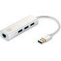 Level One USB-0503 Adaptateur USB 3.0 Hub Gigabit Ethernet avec Wake-on-LAN