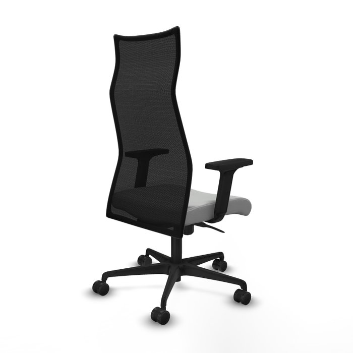 Piqueras y Crespo Chaise de Bureau Albacete Gris clair et Noir Piqueras y Crespo Chaise de Bureau Albacete Gris clair et Noir