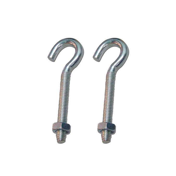 Edm Hembrilla ouverte avec écrou Hm02, M8 x 60 mm, zincée, blister de 2 unités Edm Hembrilla ouverte avec écrou Hm02, M8 x 60 mm, zincée, blister de 2 unités