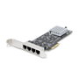 StarTech PR42GI Carte réseau 4 ports RJ-45 2.5Gbps PCIe Intel I225-V