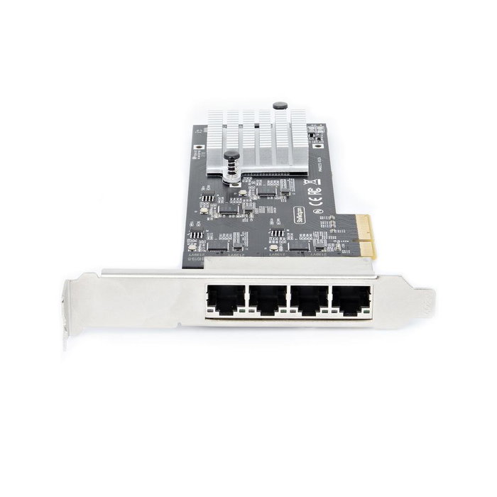 StarTech PR42GI Carte réseau 4 ports RJ-45 2.5Gbps PCIe Intel I225-V StarTech PR42GI Carte réseau 4 ports RJ-45 2.5Gbps PCIe Intel I225-V