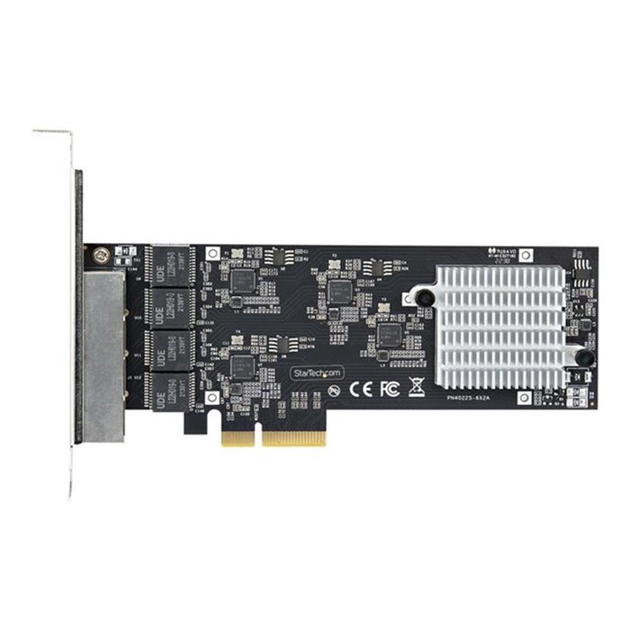 StarTech PR42GI Carte réseau 4 ports RJ-45 2.5Gbps PCIe Intel I225-V StarTech PR42GI Carte réseau 4 ports RJ-45 2.5Gbps PCIe Intel I225-V