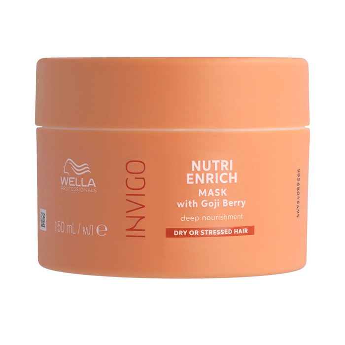 Wella Professionals INVIGO NUTRI-ENRICH Masque Nutrition Profonde Cheveux Secs/Abimés 150 ml Wella Professionals INVIGO NUTRI-ENRICH Masque Nutrition Profonde Cheveux Secs/Abimés 150 ml