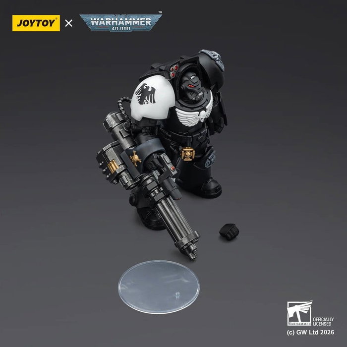 Joy Toy (CN) Warhammer 40,000 Raven Guard Terminator 3 avec Power Fist et Assault Cannon