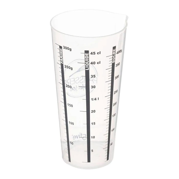 5Five Verre mesureur transparent 500 ml en polypropylène 8,5 x 8 x 16,5 cm 5Five Verre mesureur transparent 500 ml en polypropylène 8,5 x 8 x 16,5 cm