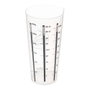 5Five Verre mesureur transparent 500 ml en polypropylène 8,5 x 8 x 16,5 cm