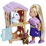 Silvertorn Poupée Mannequin Steffi Love avec Famille Lapin et Evi Love - Set Jouet Enfant 3 ans - Univers Ludique et Coloré à Monter
