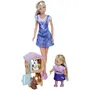 Silvertorn Poupée Mannequin Steffi Love avec Famille Lapin et Evi Love - Set Jouet Enfant 3 ans - Univers Ludique et Coloré à Monter