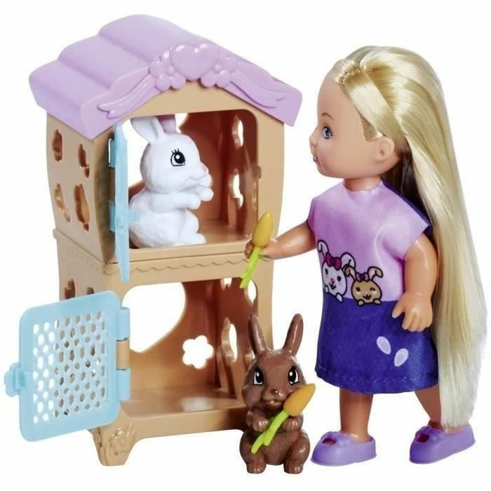 Silvertorn Steffi Love - Famille Lapin + Evi Love - Poupée mannequin Silvertorn Steffi Love - Famille Lapin + Evi Love - Poupée mannequin
