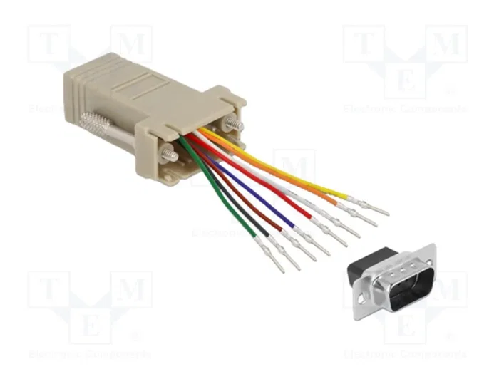 DELOCK Adaptateur D-Sub 9pin vers RJ45 DELOCK Adaptateur D-Sub 9pin vers RJ45