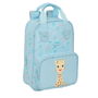 Cartable Sophie la Girafe Bleu clair 20 x 28 x 8 cm