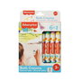 Fisher-Price Pack de 6 Crayons de Baignoire Sécurisés Lavables - 920D00302 - Développe la Créativité - Enfants à Partir de 3 Ans