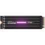 Crucial SSD interne T710 4 TB PCIe Gen5 NVMe M.2 avec dissipateur thermique