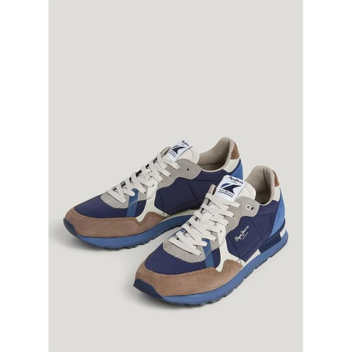 Chaussures casual homme Pepe Jeans Brit Prints Marron Clair