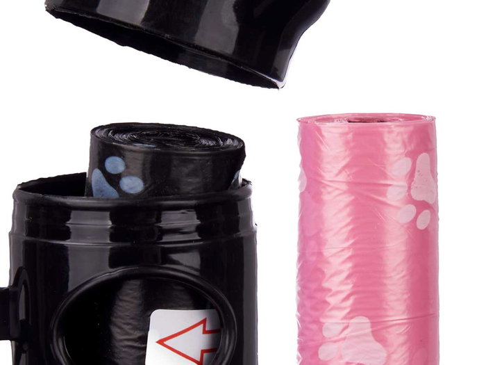 MASCOW Set de 15 distributeurs et 3 rouleaux de sacs pour animaux