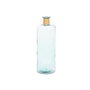 Vase Home ESPRIT Transparent Joncs Cristal recyclé Naturel 25 x 25 x 75 cm
