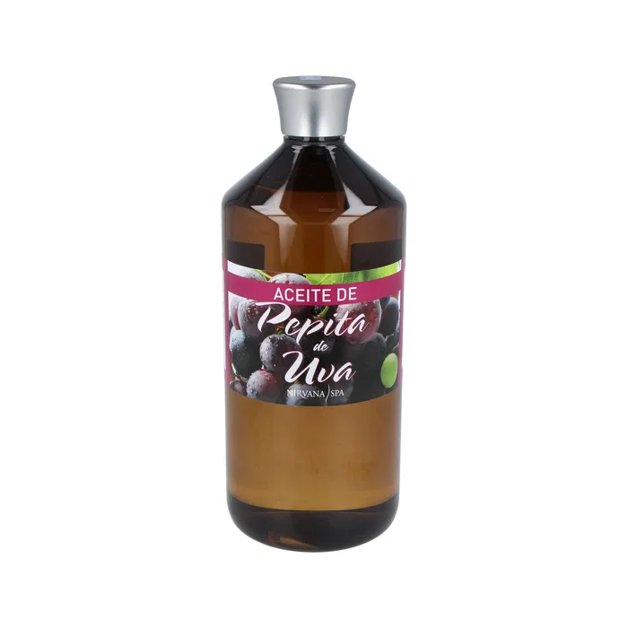 NIRVANA SPA Huile de Pépins de Raisin 1L - Corps et Massage, 100% Pure, Première Pression à Froid NIRVANA SPA Huile de Pépins de Raisin 1L - Corps et Massage, 100% Pure, Première Pression à Froid